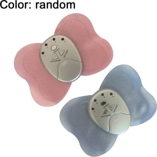 New Portable Wireless Electric Butterfly Shape Massager Full Body Vibrating Slimming Muscle Pain Relief Massage Health Care