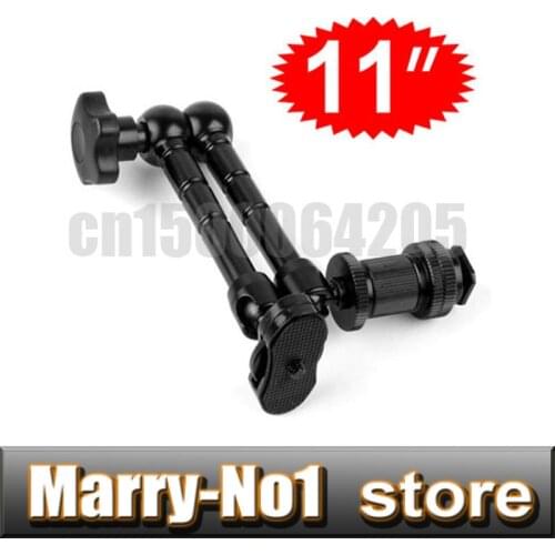 Free Shipping 11 Inch Articulating Magic Arm for DSLR LCD Camera 5D 5D2 5D3 60D D90 D3200 D5200 D7000 /Monitor/LED light Holder