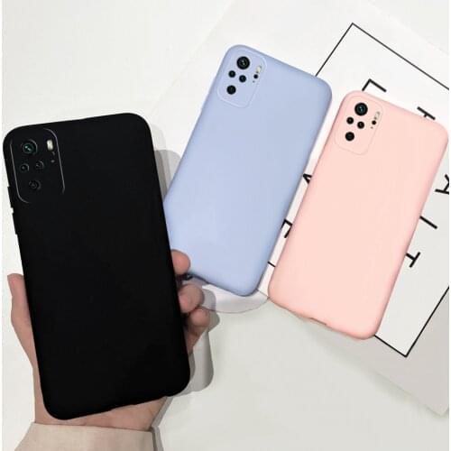 6.43" Mobile Phone Case For Xiaomi Redmi Note 10 Case Redmi Note10s Cover Candy Silicone Back Cover On Redmi Note10 s10s 4G Capa