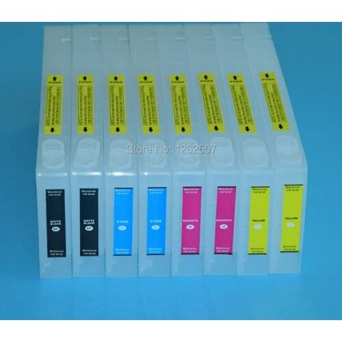 Pefect printing performance!!! 350ml*8pcs+1pc chp resetter Ink Cartridge For Epson Stylus Pro 7450 (350ml )