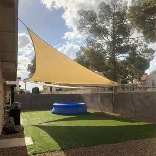 5 x 5 X 7 M/pcs Customized 95% shading HDPE net Sun Shade Sails with UV protection for patio shades awning