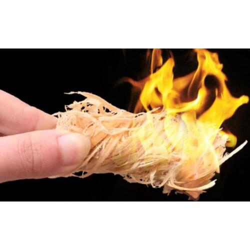 Fireplace Ignition wood wool roll, barbecue partnerD20*65MM