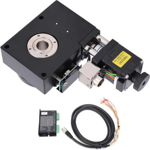 Guide rail linear rails and bearings Linear Stage Limited Angle Rotating Platform Sliding Table with Drive + Motor SPR6011
