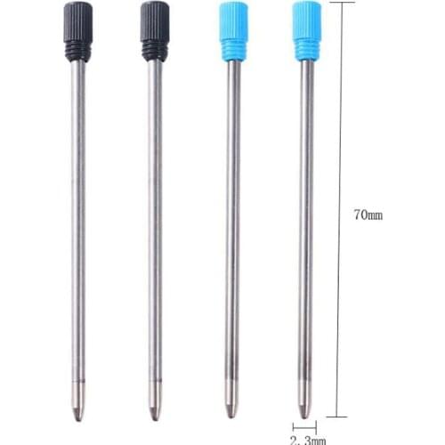 10PCS Crystal Ballpoint Pen Refills BLACK