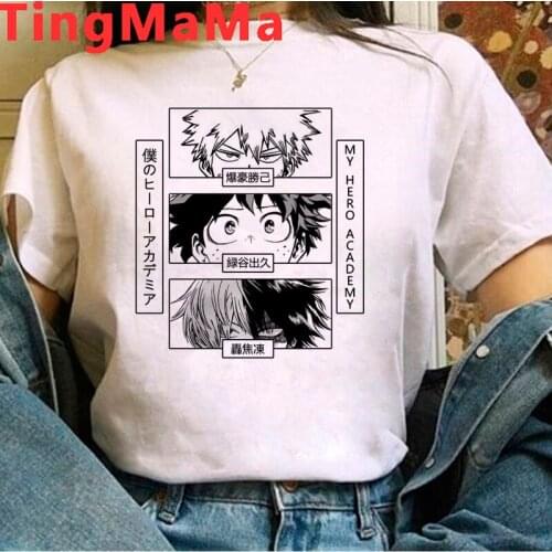 My Hero Academia Boku No Hero Academia Midoriya Izuku Deku clothes men aesthetic print casual clothes graphic tees women
