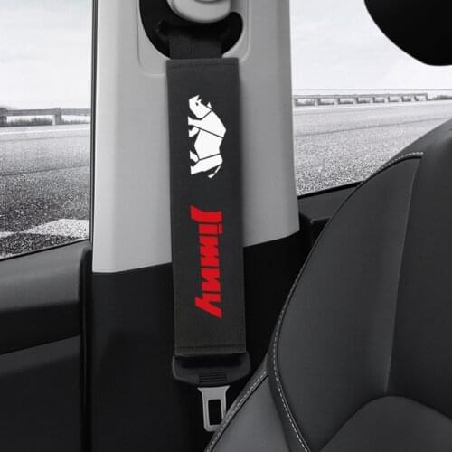 2pcs Car Seat Belt Pads Harness Shoulder Protection Strap Cushion Cover for Suzuki jimny