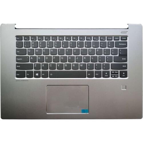 New US keyboard for LENOVO 530S-15 530S-15ARR 530S-15IKB US keyboard with Palmrest Upper Case with touchpad fingerprint