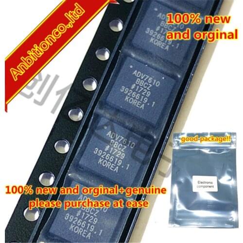 1pcs 100% new and orginal ADV7610BBCZ ADV7610 CSPBGA-76 Low Power, 165 MHz HDMI Receiver in stock
