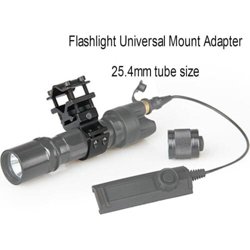 PPT Universal Mount Adapter For Flashlight Laser Torch Sight Scope 1 inch gs24-0122
