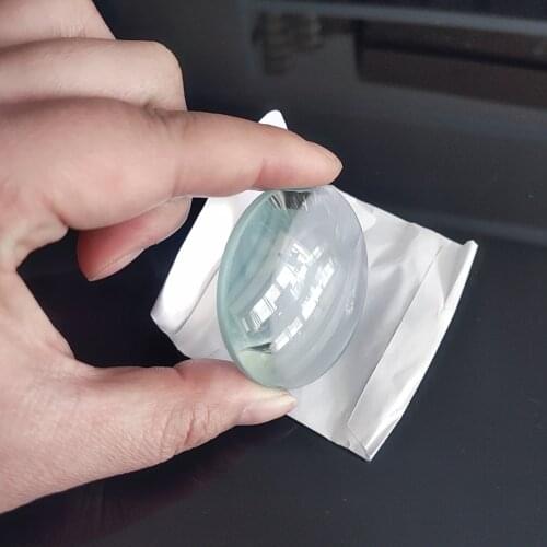 50mm Optical Glass Focal Length 50mm Double Convex Condensing Glass Lens Optics Biconvex Lens Magnifying Glass Lenses 1PC