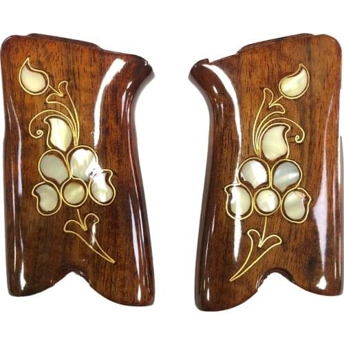 Ruger P85 Pearl Inlaid Grips