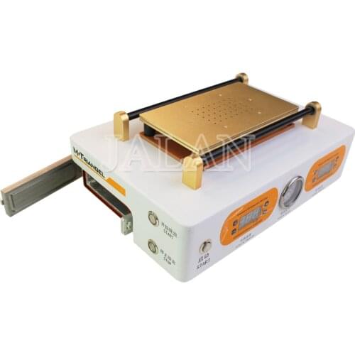 M-Triangel M2 bubble remover machine for iPhone display touch screen OCA glue clean with mini 7inch lcd heating separate machine