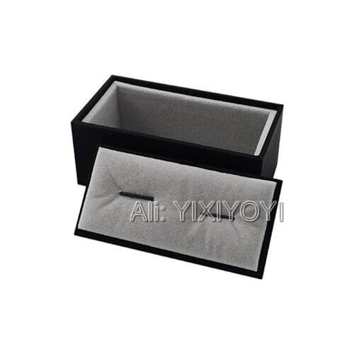 Fashion Small Jewelry Box Leatherette Paper Materials Package 45mm*86mm*38mm Mans Shirts Cufflinks Box Jewelry Gift Case