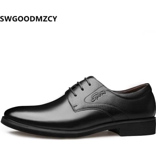 Oxford Office Leather Shoe For Men Corporate Shoes For Men Party Shoes Men Fashion Zapatos Italianos Hombre Sepatu Formal Pria