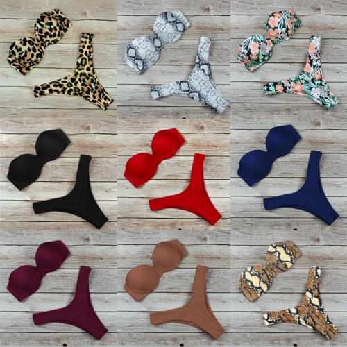 VS&LLWQ Leopard Swimwear