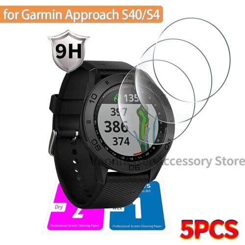 Tempered Glass for Garmin Approach S40 S4 SmartWatch Explosion-proof Protect Coverage Screen Protector Film For Approach S40 S4