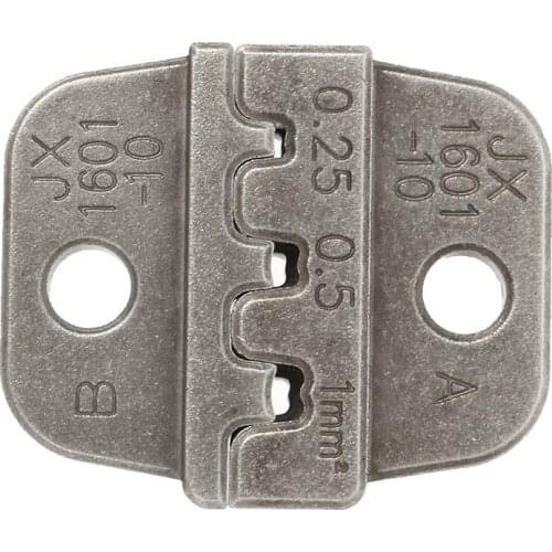 1Pcs New JX-1601-10 Alloy Steel 26-16 AWG Die Mold For Ratchet Crimping Pliers