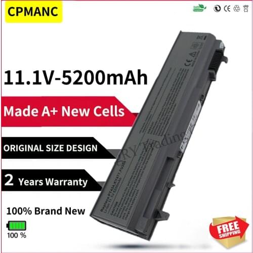 HSW 5200mAh Laptop Battery For dell Latitude E6400 M2400 E6410 E6510 E6500 M4400 M4500 PT436 PT437 KY477 KY265 KY266 KY268 akku