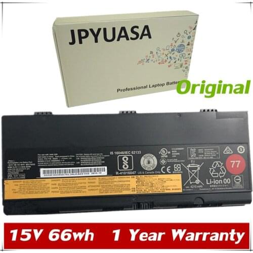 7XINbox 15V 4.4AH 66WH Original SB10H45076 00NY491 Laptop Battery For Lenovo ThinkPad P50 00NY490 SB10H45075 SB10H45076