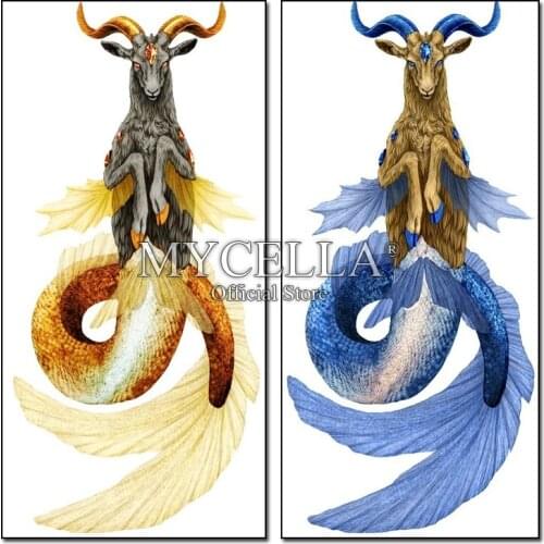 Caprinae,Full,Diamond Embroidery,5D,Diamond Painting Cross Stitch,Aries,sheep,3D,Diamond Mosaic,Needlework,Crafts,Christmas,Gift