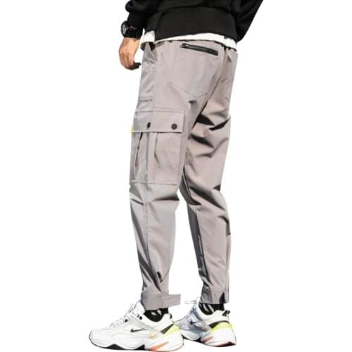 2021 Spring And Summer New Men Sweatpants Hip Hop Joggers Cargo Pants Streetwear Casual Clothing