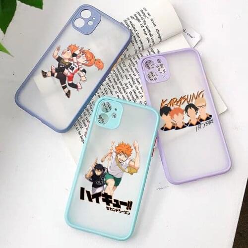 Oya Oya Oya Haikyuu Phone Case for IPhone 11 Pro 12mini XS MAX XR X 7 8 6Plus Japan Anime Bokuto Koutarou Volleyball Hard Cover