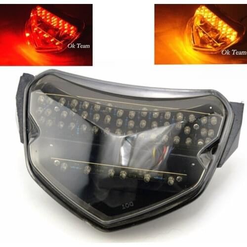 Motorcycle Integrated LED Brake Tail Light Turn Signals for GSXR 600 750 04-05 K4 turn lights Free Shipping Motorcycl