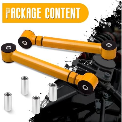 Complete Adjustable Rear Upper Control Arm fit for Jeep Grand Cherokee ZJ 1993-98 Suspension Parts Heavy Duty Carbon Steel
