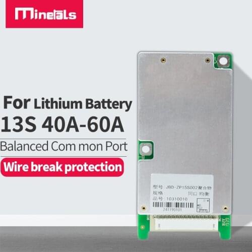 13s 48v BMS PCM 30A 40A 50A common port balance Ebike TERNARY li-ion battery protection board