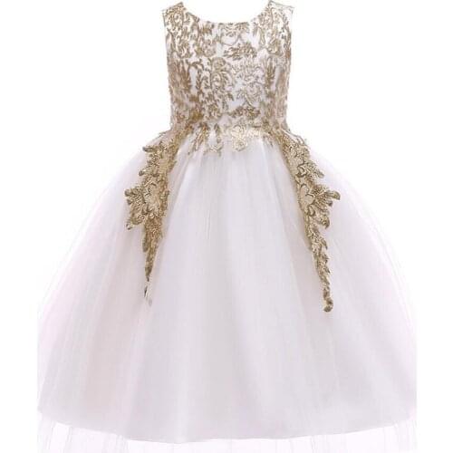 2020 New years eve dress Flower Girl Dress Summer Wedding Birthday Party Dresses For Girls Children Christmas dress girl