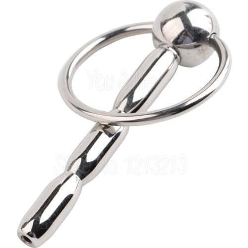 Hollow Penis Plug Stainless Steel Horse Eye Stimulation Urethral Dilators Catheters Sounds Male Masturbation Sex Toys for Men