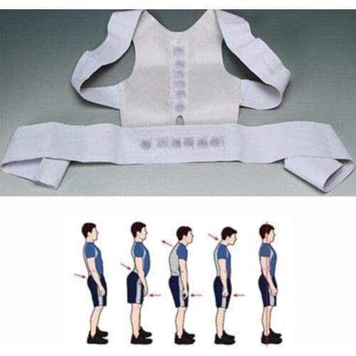 Adjustable Unisex Humpback Body Posture Corrector Humpback Body Correction Back Brace Spine Back Shoulder Support Belt Strap