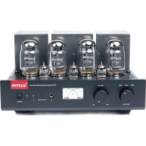 KT88 tube push-pull amplifier, fever hifi pure bile amp, manual scaffolding, with Bluetooth, harmonic distortion: ≤1.2% (1KHz)