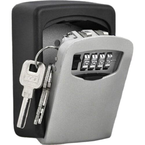 Small Size Key Box Password Lock Door Cat Eye Metal Outdoor Wall-mounted Anti-theft Lock Box Mini Safe Hidden wall сейф