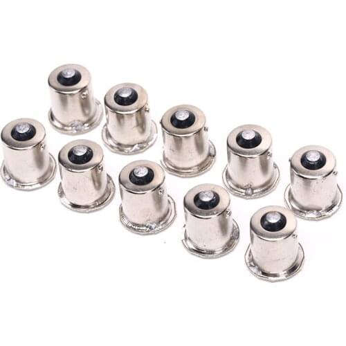 10Pcs Cob P21w Led 12SMD 1156 BA15S 12V Bulb RV Trailer Auto Car Lamp Light fb