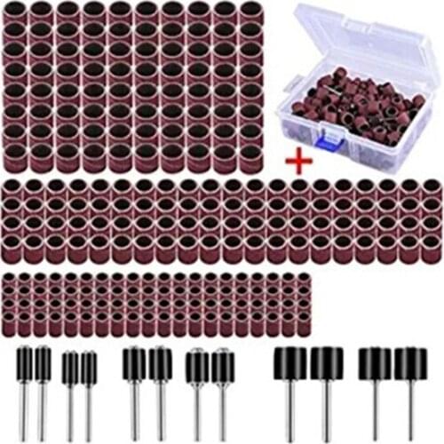 252PC sand ring set boxed electric grinder crane grinder accessories combination grinding, polishing and cutting