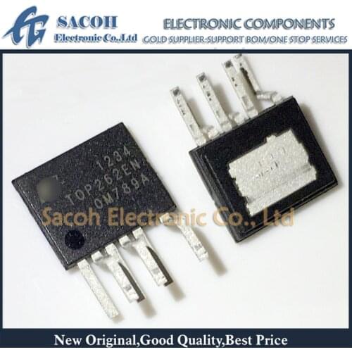 10Pcs TOP262EN or TOP262EG or TOP262LN or TOP262 ESIP-7 Integrated Off-line Switcher