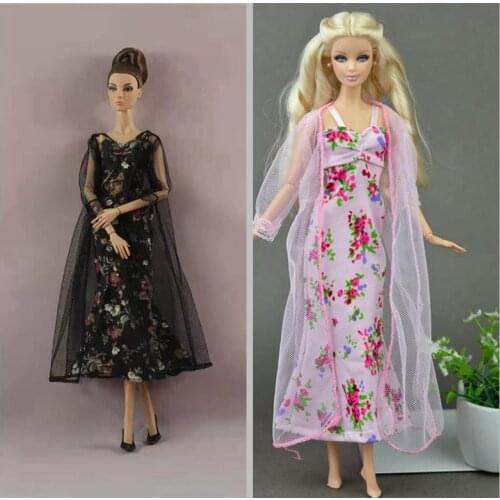 11.5" BJD Dolls Accessories Charming Lingerie Pajamas Lace Doll Clothes for Barbie Clothes Dresses Sleepwear Outfit Kids DIY Toy