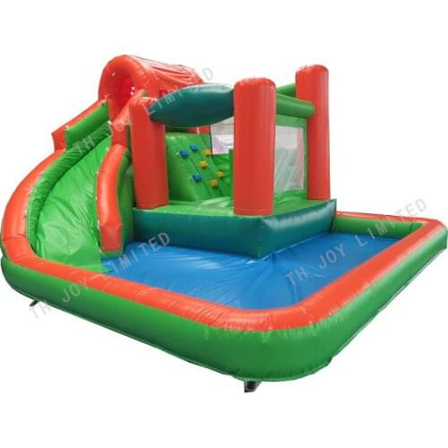 Free Shipping 4x6m Inflatable Water Slide Outdoor For Kids And Adults Inflatable Slide Water Pool