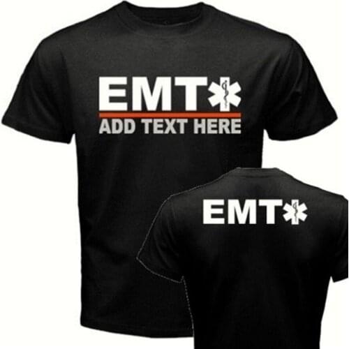 EMT EMS Ambulance Medical Technician Paramedic T-Shirt. Summer Cotton Short Sleeve O-Neck Mens T Shirt New S-3XL