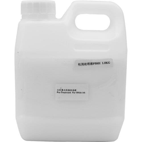 Whie ink fixing agen for DTG Printer Ink Pretreatment liquid For Epson L800 L805 L1805 Flatbed Printer