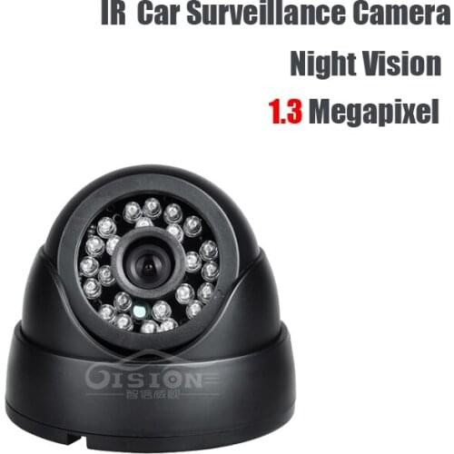 AHD 1.3MP School Bus Camera,CCD IR Night Vision Indoor Front Truck Camera for Car DVR Record Security Surveillance