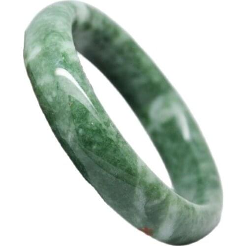 China Natural Light Green Jade Bracelet Bracelet Wholesale Yuhuan