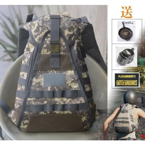 Playerunknowns Battlegrounds PUBG Winner Chicken Dinner Level1-3 Instructor Backpack Multi-functional Backpack
