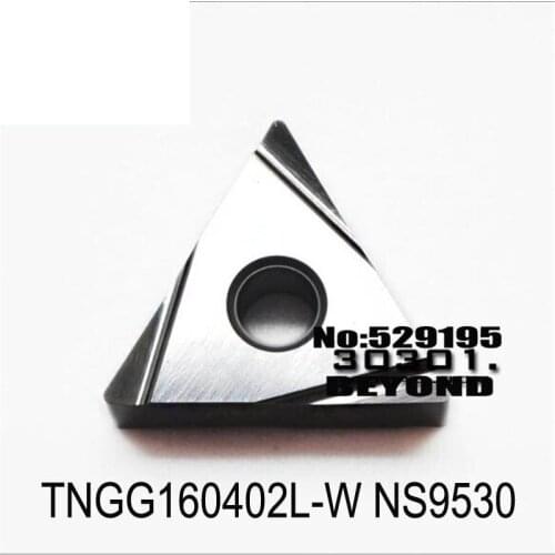 Original TNGG 160408 TNGG160404 TNGG160402L-W TNGG160404L-W TNGG160408L-W NS9530 Carbide Insert Lathe Cutter Tools CNC