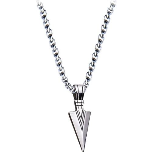 Punk necklace Fashion Brave Men Stainless Steel Male Pendant Necklaces Pendant Necklace for women