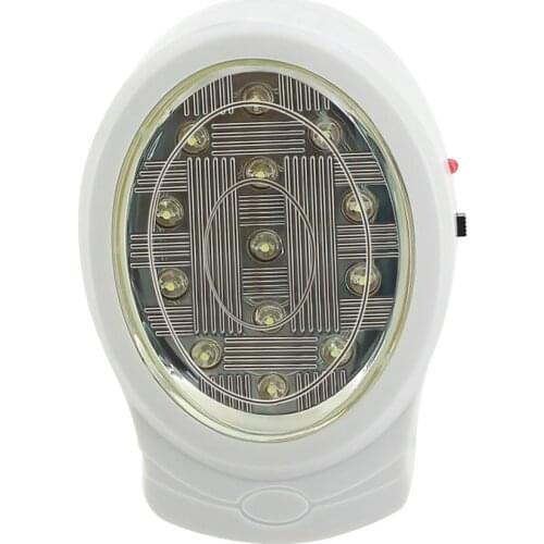 Rechargeable Emergency Light 2W 110-240V US Plug 13 LED Home Automatic Power Failure Outage Lamp Bulb Night Light For US Plug