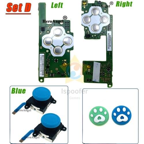 Dropshipping Replacement Original NS Right Joycon Switch Left Right Motherboard Mainboard for Nintendo Joystick with 3D Analog