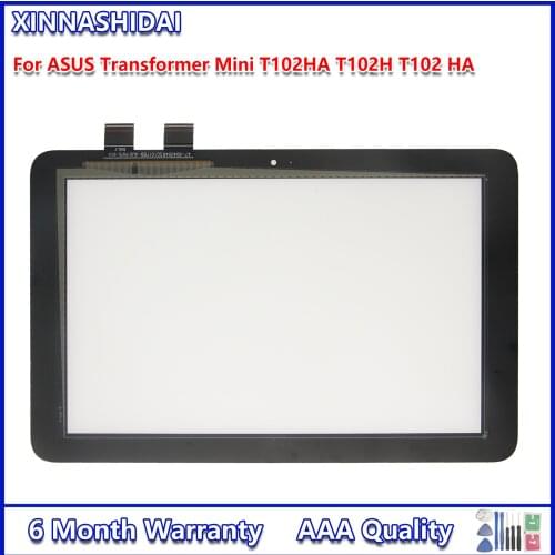 AAA Quality 10.1" Touch Panel For ASUS Transformer Mini T102HA T102H T102 HA Touch Screen Digitizer tablet Replacement