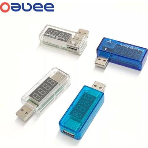 USB Current Voltage Capacity Tester Volt Current Voltage Detect Charger Capacity Tester Meter Mobile Power Detector Battery Test